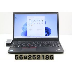 ノートパソコン Lenovo ThinkPad E580 Core i5 8250U 1.6GHz/8GB/256GB(SSD)/15.6W/FHD(1920x1080)/Win11