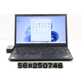 ノートパソコン Lenovo ThinkPad E580 Core i5 8250U 1.6GHz/8GB/256GB(SSD)/15.6W/FHD(1920x1080)/Win11