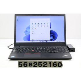 ノートパソコン Lenovo ThinkPad E580 Core i5 8250U 1.6GHz/8GB/256GB(SSD)/15.6W/FHD(1920x1080)/Win11