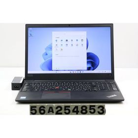 ノートパソコン Lenovo ThinkPad E580 Core i5 8250U 1.6GHz/8GB/256GB(SSD)/15.6W/FHD(1920x1080)/Win11