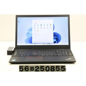 ノートパソコン Lenovo ThinkPad E580 Core i5 8250U 1.6GHz/8GB/256GB(SSD)/15.6W/FHD(1920x1080)/Win11