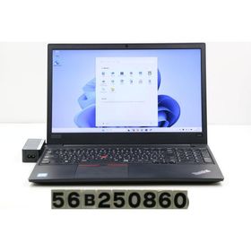 ノートパソコン Lenovo ThinkPad E580 Core i5 8250U 1.6GHz/8GB/256GB(SSD)/15.6W/FHD(1920x1080)/Win11
