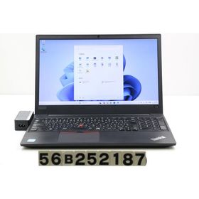 ノートパソコン Lenovo ThinkPad E580 Core i5 8250U 1.6GHz/8GB/256GB(SSD)/15.6W/FHD(1920x1080)/Win11