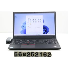 ノートパソコン Lenovo ThinkPad E580 Core i5 8250U 1.6GHz/8GB/256GB(SSD)/15.6W/FHD(1920x1080)/Win11