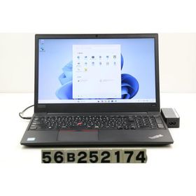 ノートパソコン Lenovo ThinkPad E580 Core i5 8250U 1.6GHz/8GB/256GB(SSD)/15.6W/FHD(1920x1080)/Win11