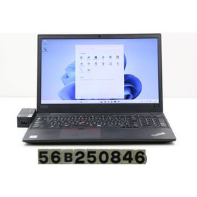 ノートパソコン Lenovo ThinkPad E580 Core i5 8250U 1.6GHz/8GB/256GB(SSD)/15.6W/FHD(1920x1080)/Win11