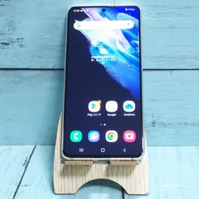 au Galaxy S21 5G SCG09 ファントムホワイト 本体 白ロム SIMロック解除済み SIMフリー 美品 167456