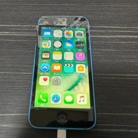 iPhone 5c 32GB Blue au ジャンク