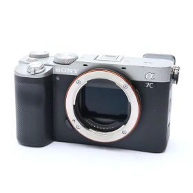 【中古】 《並品》 SONY α7C ボディ ILCE-7C シルバー 【ホットシューバネSDスロット部品交換/各部点検済】 [ デジタルカメラ ]
