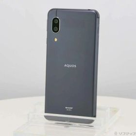 【中古】SHARP(シャープ) AQUOS sense3 64GB ブラック SH-M12 SIMフリー 【349-ud】