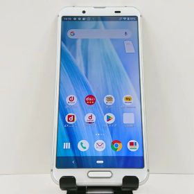 AQUOS sense3 SH-02M ドコモ シルバーホワイト 送料無料 本体 c17485 【中古】