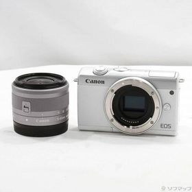 〔中古〕Canon(キヤノン) EOS M200 EF-M15-45 IS STM レンズキット ホワイト〔262-ud〕