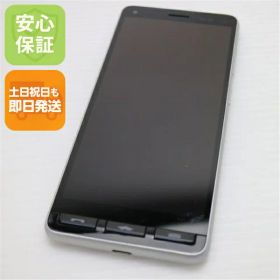 【中古】超美品 A001KC Y!mobile かんたんスマホ2 シルバー スマホ 白ロム 中古 土日祝発送OK