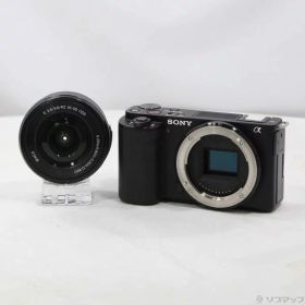 【中古】SONY(ソニー) VLOGCAM ZV-E10L パワーズームレンズキット ブラック 【349-ud】