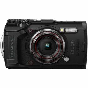 【中古】オリンパス OLYMPUS デジタルカメラ Tough TG-6 ブラック 1200万画素CMOS F2.0 15m 防水 100kgf耐荷重 GPS 内蔵Wi-Fi TG-6BLK当店保証30日間 人気モデル 高画質 売れ筋