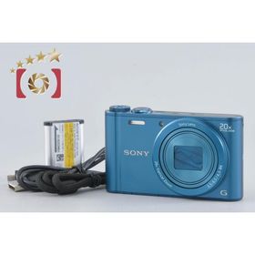 【中古】SONY ソニー Cyber-shot DSC-WX300 ブルー コンパクトデジタルカメラ 多言語対応