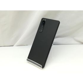 【中古】SONY au 【SIMフリー】 Xperia 5 III フロストブラック 8GB 128GB SOG05【札幌】保証期間１ヶ月【ランクB】