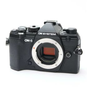 【中古】 《美品》 OM SYSTEM OM-5 ボディ ブラック [ デジタルカメラ ]