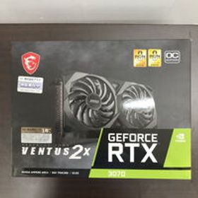 中古 MSI GeForce RTX 3070 VENTUS 2X 8G OC LHR（RTX3070 8GB） 3480038717 状態： Bランク