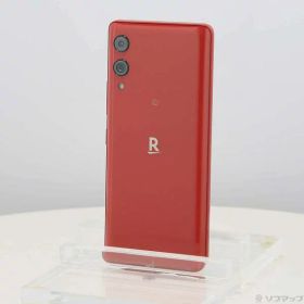 【中古】楽天 Rakuten Hand 5G 128GB クリムゾンレッド P780 楽天 SIMフリー 【349-ud】