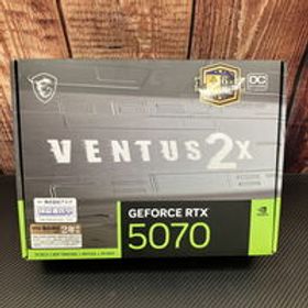 中古 MSI GeForce RTX 5070 12G VENTUS2X OC 5070001780 状態： Bランク