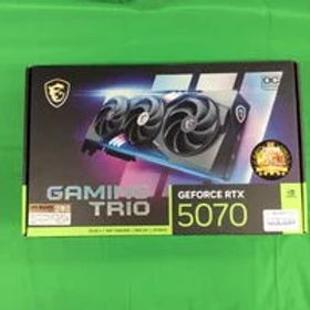 中古 MSI GeForce RTX 5070 12G GAMING TRIO OC (RTX5070 12G) 176908 状態： Aランク