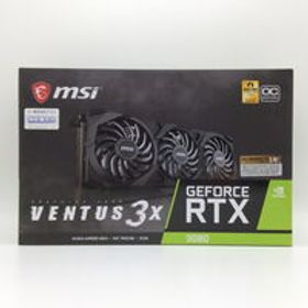 中古 MSI GeForce RTX 3080 VENTUS 3X 10G OC (RTX3080 10G) 143512 状態： Cランク