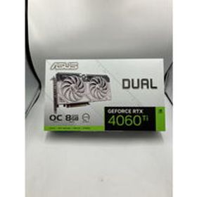 中古 ASUS DUAL-RTX4060TI-O8G-WHITE(RTX4060Ti 8G) 175548 状態： Bランク