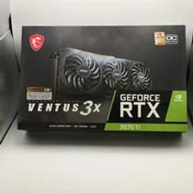 中古 MSI GeForce RTX 3070 Ti VENTUS 3X 8G OC 5250001195 状態： Bランク