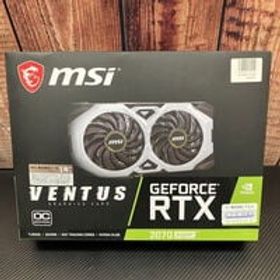 中古 MSI GeForce RTX 2070 SUPER VENTUS OC (RTX2070 SUPER 8GB PCIE) 140108 状態： Bランク