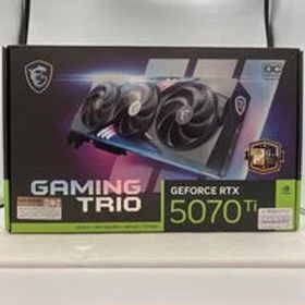 中古 MSI GeForce RTX 5070 Ti 16G GAMING TRIO OC (RTX5070Ti 16G) 3290007188 状態： Aランク