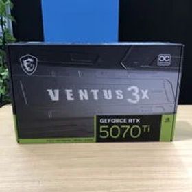 中古 MSI GeForce RTX 5070 Ti 16G VENTUS 3X OC (RTX5070Ti 16G) 176551 状態： Cランク