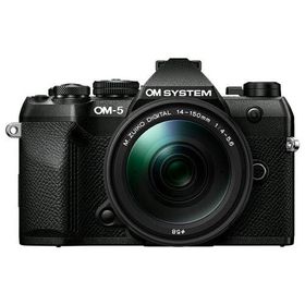 OMデジタルソリューションズ OM5MarkII14-150mBLK OM-5 Mark II 14-150mm II レンズキット ミラーレス一眼カメラ ブラック [ズームレンズ]