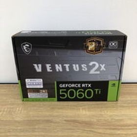 中古 MSI GeForce RTX 5060 Ti 8G VENTUS 2X OC PLUS 4990001287 状態： Aランク