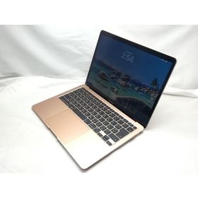 【中古】Apple MacBook Air 13インチ M1(CPU:8C/GPU:8C) 8GB/512GB ゴールド MGNE3J/A (M1・2020)【秋葉3号】保証期間１ヶ月【ランクA】