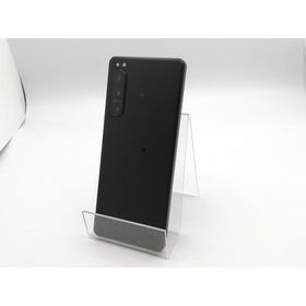 【中古】SONY 国内版 【SIMフリー】 Xperia 5 IV 8GB 256GB XQ-CQ44/B ブラック【ECセンター】保証期間１ヶ月【ランクB】