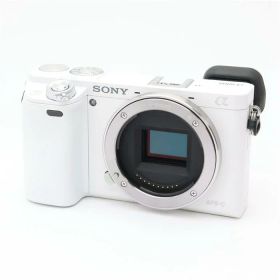 【中古】 《良品》 SONY α6000ボディ ILCE-6000 ホワイト [ デジタルカメラ ]