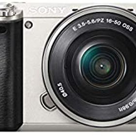 【中古】SONY ミラーレス一眼 α6000 パワーズームレンズキット E PZ 16-50mm F3.5-5.6 OSS シルバー ILCE-6000L S