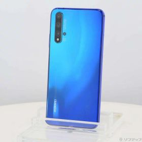 【中古】HUAWEI(ファーウェイ) nova 5T 128GB クラッシュブルー YAL-L21 SIMフリー 【349-ud】