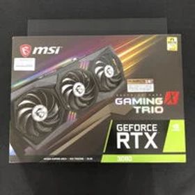 中古 MSI GeForce RTX 3080 GAMING X TRIO 10G (RTX3080 10G) 143511 状態： Cランク