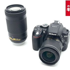 【中古】 【良品】 ニコン D5300 AF-P ダブルズームキット 【デジタル一眼レフ】 【6ヶ月保証】