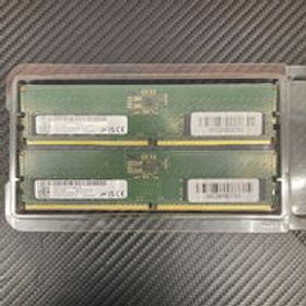 中古 16GB 2枚組(合計32GB) PC5-44800/DDR5-5600 デスクトップ用 190887 状態： Bランク