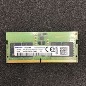 中古 PC5-44800 8GB ノート用(DDR5-5600) 177980 状態： Bランク