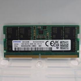 中古 PC5-44800 16GB ノート用(DDR5-5600) 178698 状態： Bランク