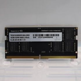 中古 PC5-44800 16GB ノート用(DDR5-5600) 178698 状態： Bランク