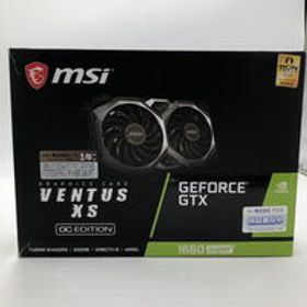 中古 MSI GeForce GTX 1660 SUPER VENTUS XS OC (GTX1660 SUPER) 141208 状態： Cランク