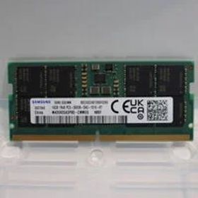 中古 PC5-44800 16GB ノート用(DDR5-5600) 178698 状態： Bランク