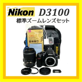 春の入門一眼レフ✨ Nikon D3100 標準ズームレンズセット すぐ使える