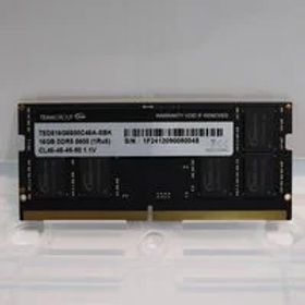 中古 PC5-44800 16GB ノート用(DDR5-5600) 178698 状態： Bランク
