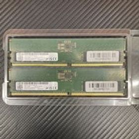 中古 16GB 2枚組(合計32GB) PC5-44800/DDR5-5600 デスクトップ用 190887 状態： Bランク